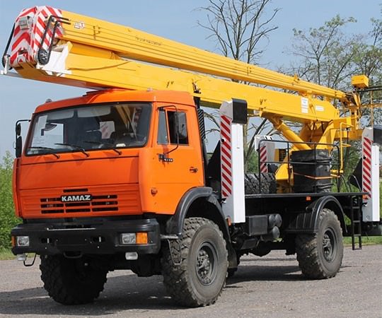 Аренда автовышки в Воскресенске и  Московской области